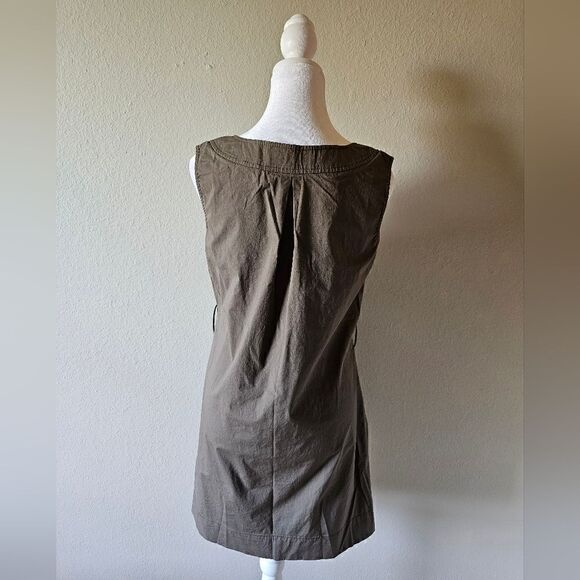 Trina Turk Army Green Mini Dress Size 4 - Picture 2 of 7